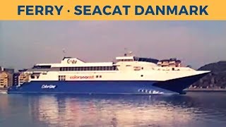 Classic Ferry Video 1996 - Arrival of ferry SEACAT DANMARK in Göteborg (Color Line)