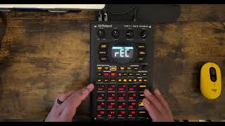 Recording Live into the SP404 Mkii...my method using the Pattern Sequencer