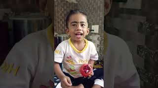 എല്ലാർക്കും ഓരോ അനാർ എടുക്കട്ടേ...# baby shorts #sayesha #park #funnyvideo #viralvideo