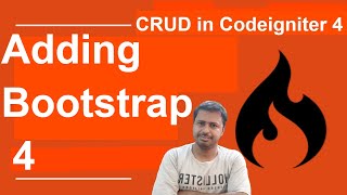 Adding Bootstrap 4 in Codeigniter 4 for Crud Application | Adding Bootstrap 4 CSS and js files