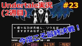 【アンダーテイル】誰も死ぬ必要のないRPGを実況プレイ part23【undertale】