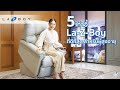 รีวิว 5 เก้าอี้ปรับเอน La-Z-Boy ที่เหมาะกับผู้สูงอายุ | โซฟาปรับนอนสำหรับคุณพ่อคุณแม่ แนะนำรุ่นไหนดี