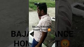 BAJAJ RECOVERY HOME VISIT | bajaj finance recovery #shorts #bankrecovery  #loanrecoveryagent