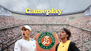 M. Arnaldi vs S. Tsitsipas [RG 24]| Round 4 | AO Tennis 2 Gameplay #aotennis2 #AO2