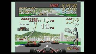 CGRundertow SUPER MONACO GP for Sega Genesis Video Game Review