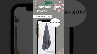 ZACE BAMBOO TOWEL | Organic Product | #shorts #bamboo #zace