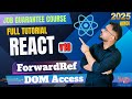 React 19 Tutorial in Hindi #35 - ForwardRef in ReactJS