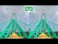 VR 3D video Roller Coaster 25 Американские Горки для VR очков 3D SBS VR box