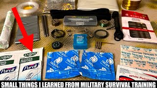 20 Small Things I Learned From Military Survival Training!