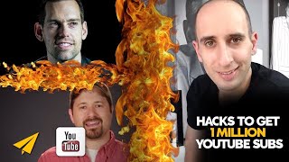 How to GET 1 MILLION YouTube Subscribers - Evan vs. Tom Bilyeu vs. Tim Schmoyer