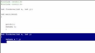 C Programming Tutorial - 11 - Into to Functions