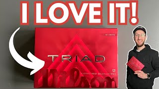 WILSON TRIAD 2025 GOLF BALL REVIEW! The Best Premium Ball For Average Swing Speeds?