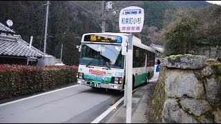 奈良交通 平城営 66系統 前面展望 和束町小杉～加茂駅