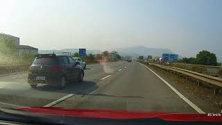 People please don't do this - Lane cutting - Panvel municipal corporation vehicle