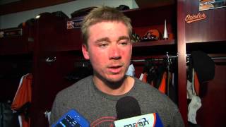 Steve Clevenger chats about his first career grand slam