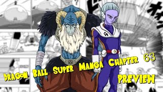 Dragon Ball Super Manga Chapter 63 *PREVIEW* - Dragon Ball Manga Discussion