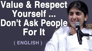 Value & Respect Yourself ... Don't Ask People For It: Part 3: BK Shivani at Hobart, Australia