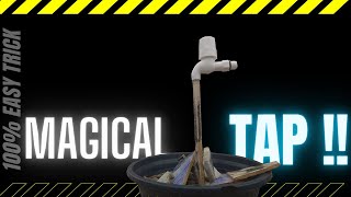 MAGICAL TAP(Floating Faucet Fountain) - जादुई नल #floatingfountainwithlights #floatingfountain