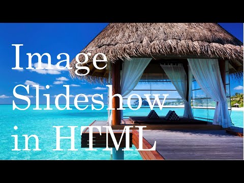 How to make a image slideshow for your website (HTML and JavaScript) Full Tutorial How to make a image slideshow for your website (HTML and JavaScript) Full Tutorial