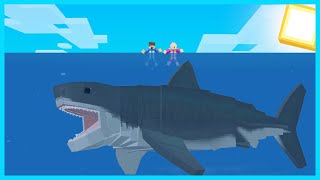 MIPAN & ZUZUZU Hidup Di Jaman Dulu Banyak HEWAN PURBA Di Minecraft! ADA HIU MEGALODON JUGA!