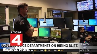 Police departments on hiring blitz as fewer people answer call to 'protect and serve'