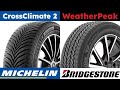 Michelin Cross Climate 2 vs Bridgestone WeatherPeak