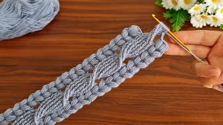Wow!. 😇Amazing!. sell as many as you can weave. Crochet gorgeous hairband.Beginners.Tunisian crochet