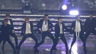 [Fancam] 190824 K-World Festa :: Black suit + Sorry Sorry + 미인아(Bonamana) + 엔딩멘트 - 슈퍼주니어 Superjunior