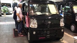 【大阪キャンピングカーフェア 2018】NISSAN NV100 クリッパー GXターボ ハイルーフ プレシャス ファミリー軽キャンピングカーの紹介