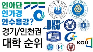 2023 경기/인천권 (수도권) 대학 순위!