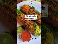 roasted corn recipe bhutta masala recipe roasted masala corn bhutta corn streetfood shorts