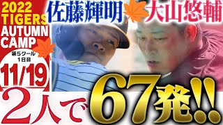 【11月19日秋季キャンプ】豪華ランチ特打だ！岡田監督自ら指導も！総合ノックで漢を見せろ！阪神タイガース密着！応援番組「虎バン」ABCテレビ公式チャンネル