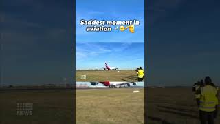 Saddest moment in aviation ✈️😢🫡 - #aviation #planes #avgeeks #airline #flight #747