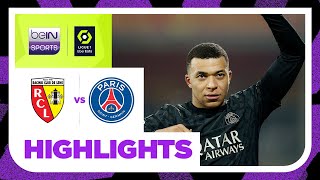 Lens v PSG | Ligue 1 23/24 | Match Highlights