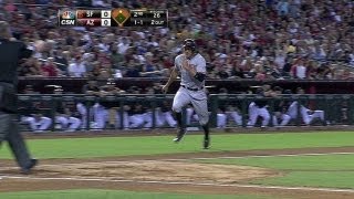 SF@ARI: Pence scores on Montero's error