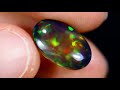 catawiki auction 4.62cts natural ethiopian welo opal black crystal