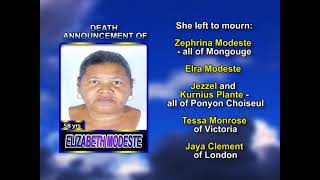 Elizabeth Modeste long