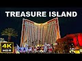 [4K HDR] Treasure Island Las Vegas Walking Tour | April 2024 | Las Vegas, Nevada