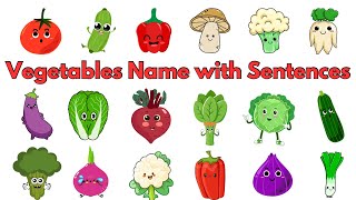 Vegetables Names | Vegetables Name In English | English Vocabulary | Vegetables Name with Pictures