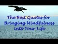 The Best Quotes for Bringing Mindfulness into Your Life