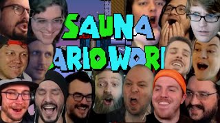 Streamers react to: Sauna Mario World!