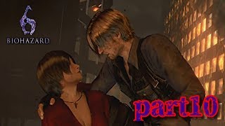 【実況】もはや格闘技なバイオハザード６（エイダ編part10）Resident Evil6