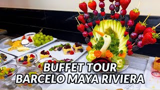 BARCELO MAYA RIVIERA BUFFET TOUR - Mayan Riviera, Mexico