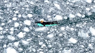 Surfing In Alaska?! First Attempt at Surfing a Glacier Wave!