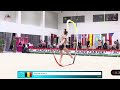 beatrice valeanu bel ribbon gracia fair cup 2024 budapest