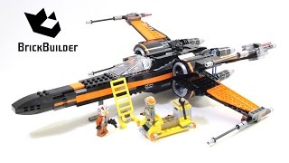 Lego Star Wars 75102 Poe's X-Wing Fighter - Lego Speed Build