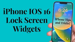 How to Add Interactive Widgets to iPhone Lock Screen in IOS 16