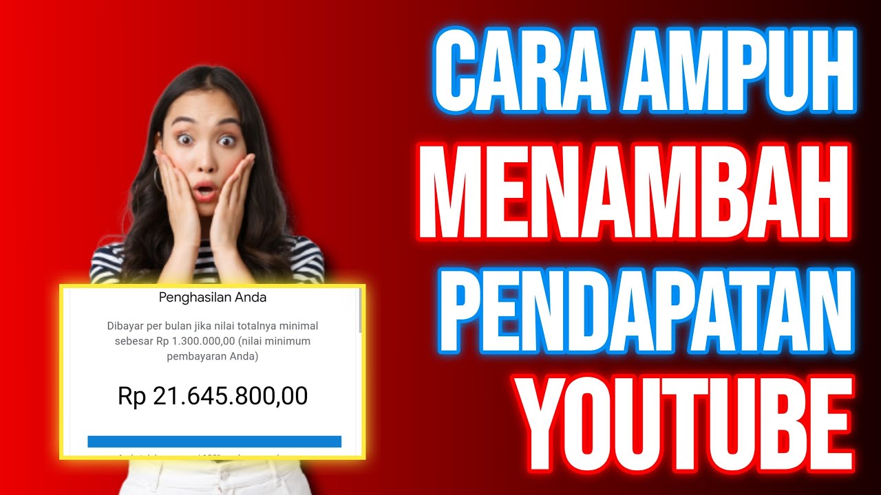 CARA AMPUH! MENAMBAH DOLLAR YOUTUBE | Cara Menambah Pendapatan Youtube ...