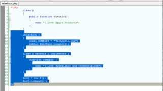 Implementing Interfaces: PHP OOP
