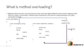 7 Java Method Overloading Part 1 Object Oriented Java HD 1080p